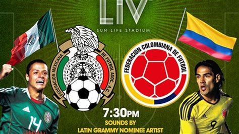 colombia vs mexico soccer live stream